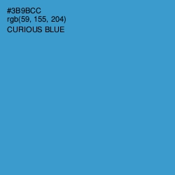 #3B9BCC - Curious Blue Color Image